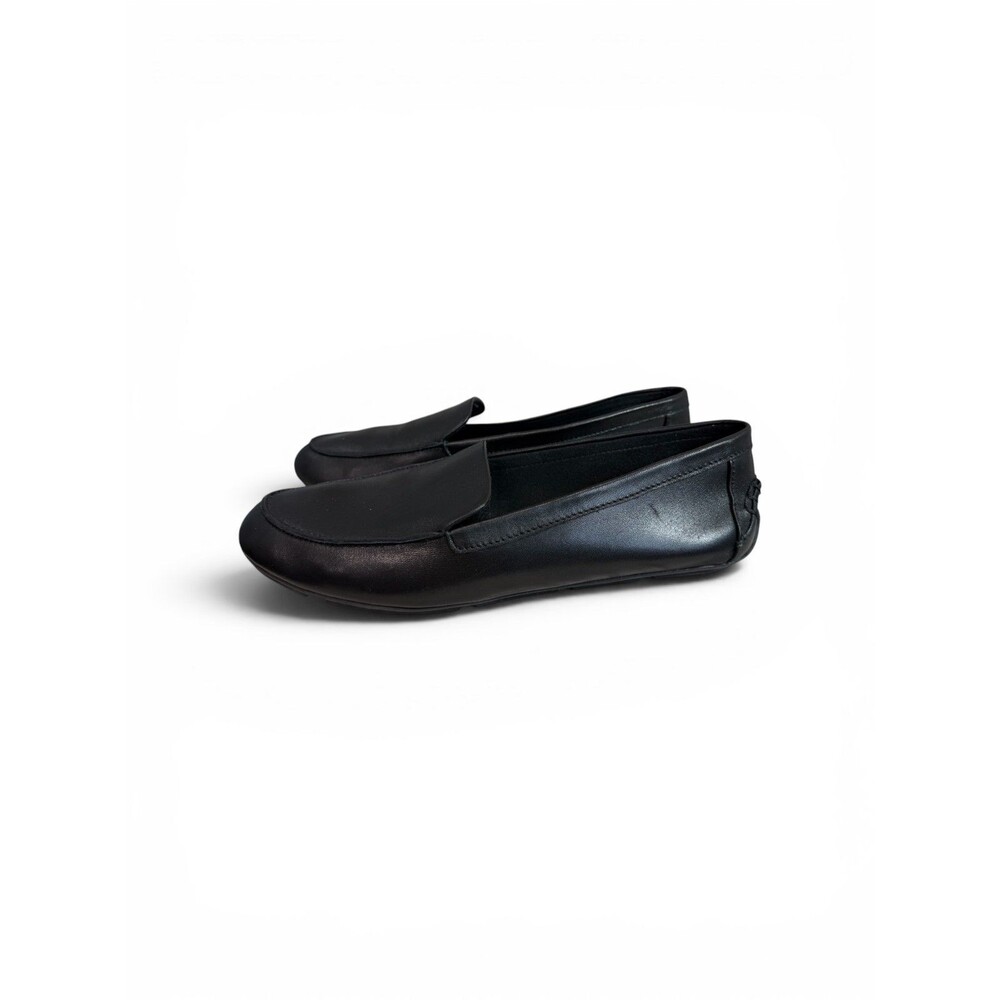 Eileen Fisher SHORE Loafer Black Nappa Leather $175 Size Women's 8.5